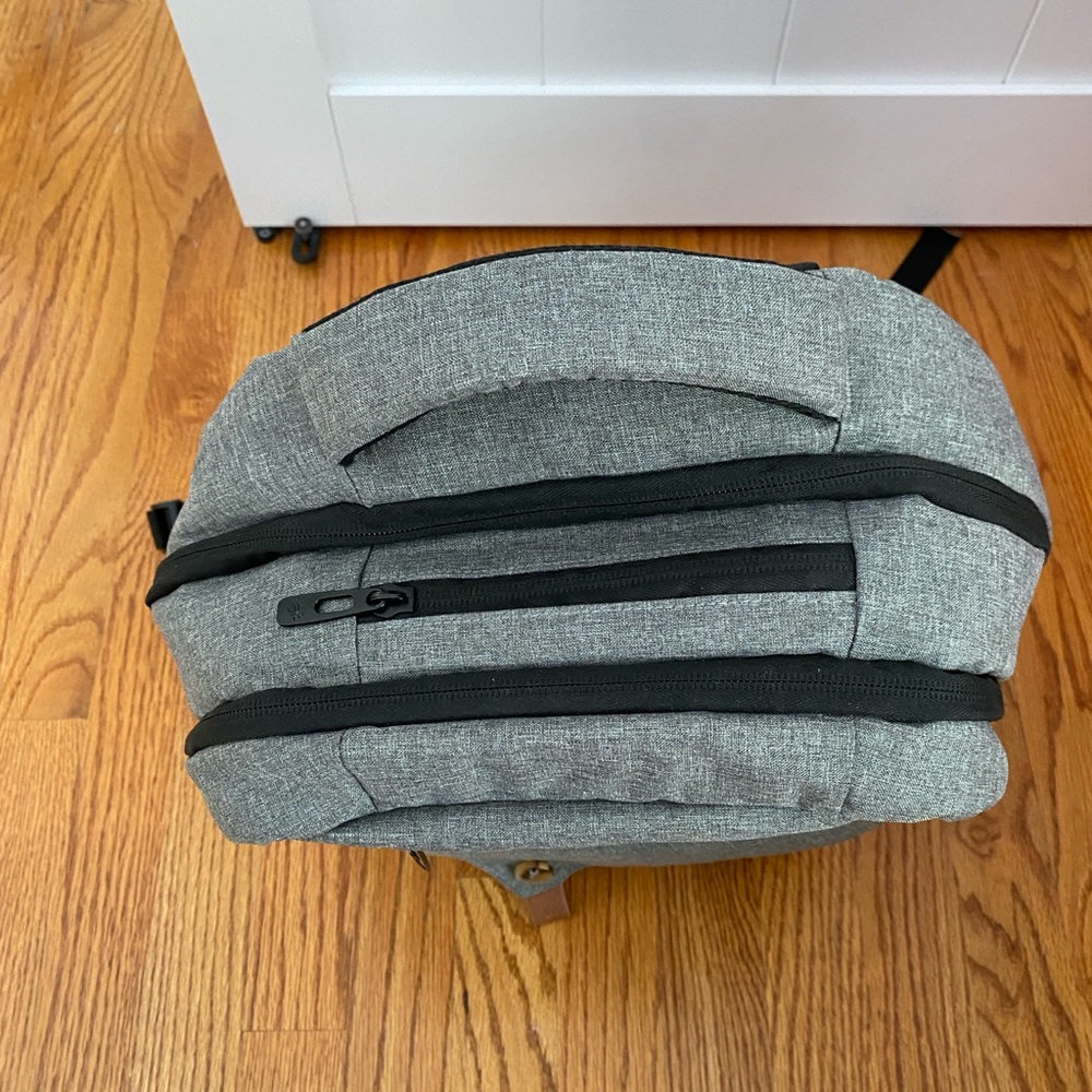 Gray Backpack for Men - image 5